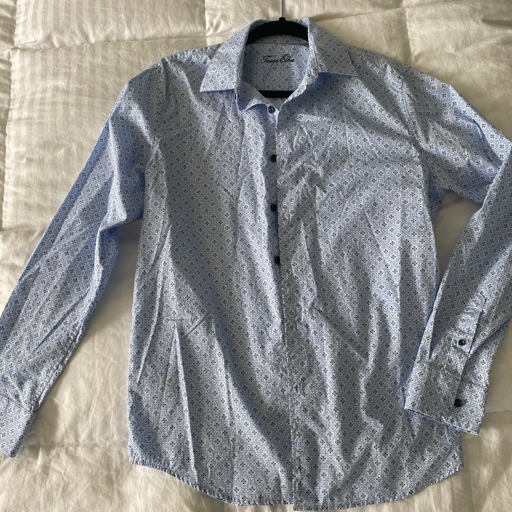 Tasso Elba Button Down - image 1
